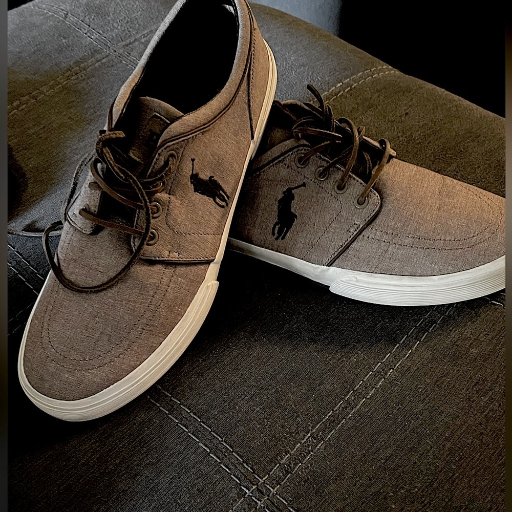 Polo Ralph Lauren Brown Sneakers Men’s size 12